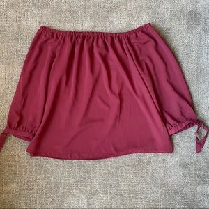 J. Crew Factory Off The Should Top